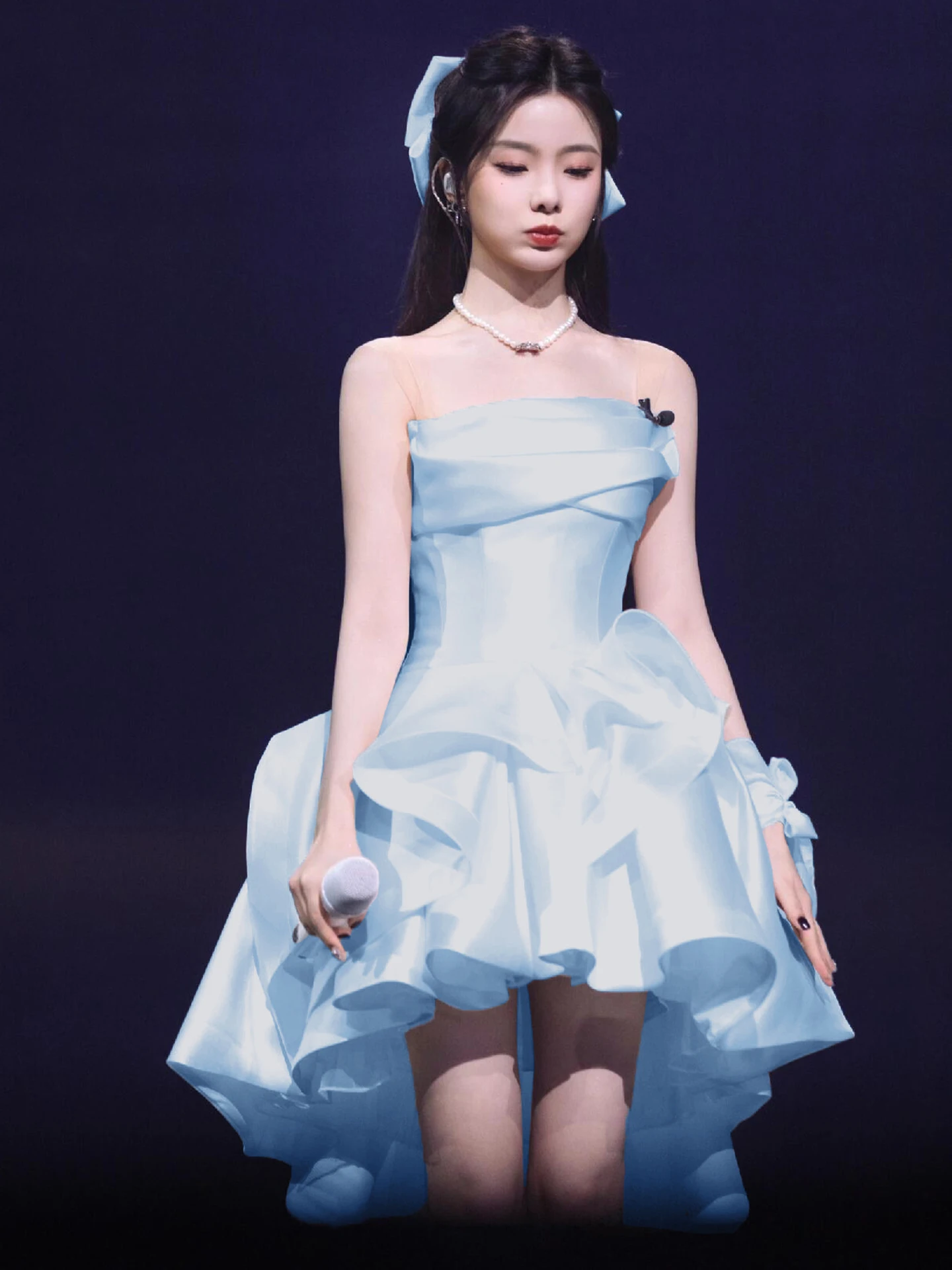 Ele ort Abito da sera in raso Bellissimo compleanno Studente Dr a vita media Princ Sle No Sve Cerimonia per adulti Performan...