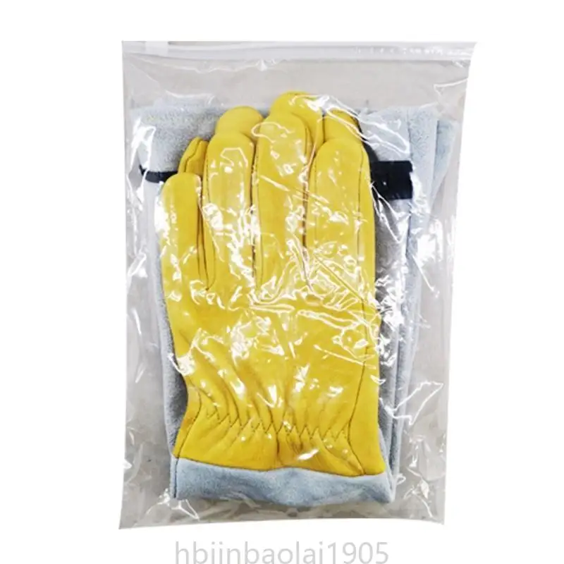

E74E Leather Heavy Duty Gardening Rose Pruning GauntletGlove Thorn Proof Long Sleeve