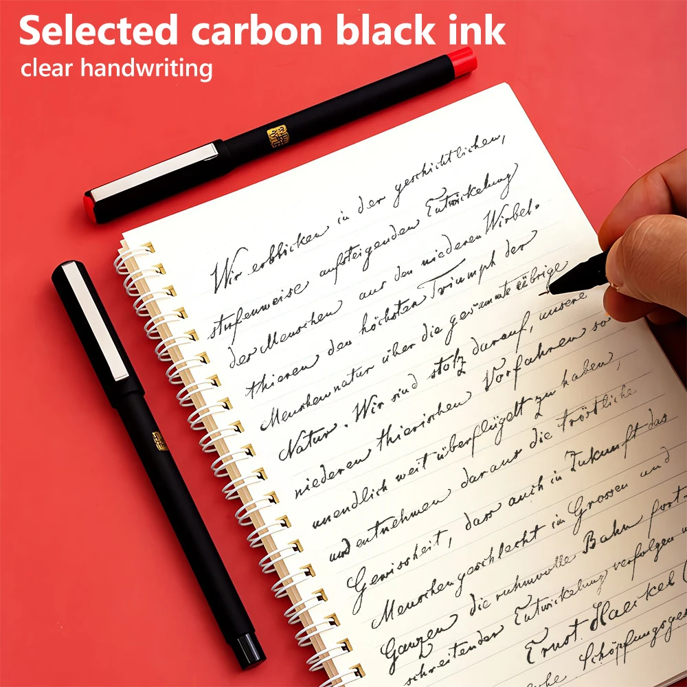M & G-قلم جل للامتحان السلس ، قلم إبرة كاملة ، سلسلة معبد كونفوسيوس الأسود ، io: 12 serio #5