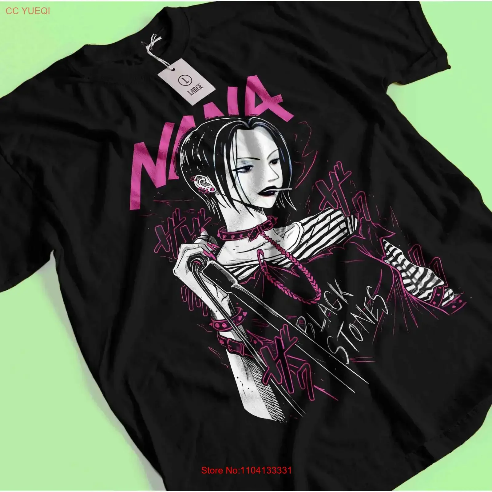 Nana Osaki T Shirt Reira Serizawa Ren Honjo Nobuo Takumi Anime vintage Washed Comfortable Versatile Unisex Soft