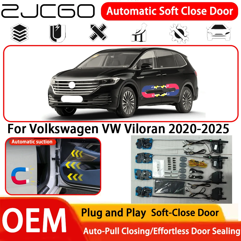 

Система автоматического мягкого закрывания дверей (Soft Close) для Volkswagen VW Viloran 2020-2025, OEM, Plug and Play