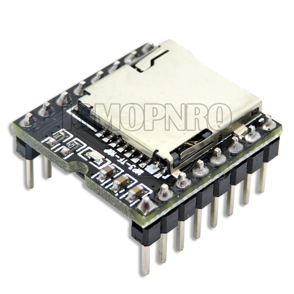 MP3-TF-16P Mini MP3 Player Module TF Card U Disk Mini MP3 Player Audio Voice Module Board For Arduino UNO DF Play