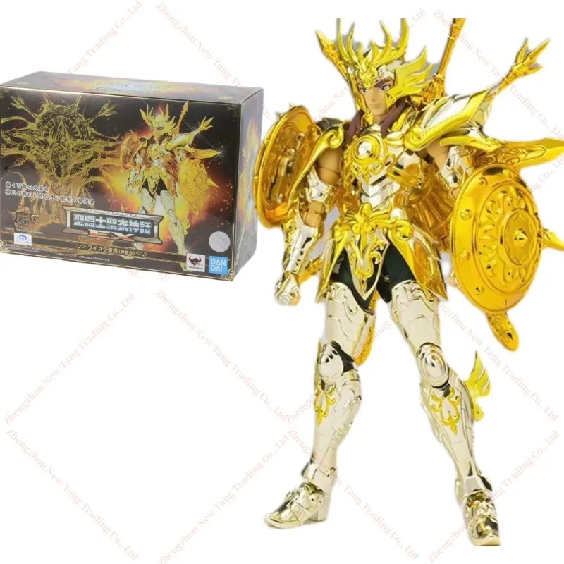

Original BANDAI Saint Cloth Myth EX Libra Douko God Cloth Saint Seiya Soul of Gold In Stock Anime Figures Model Toys