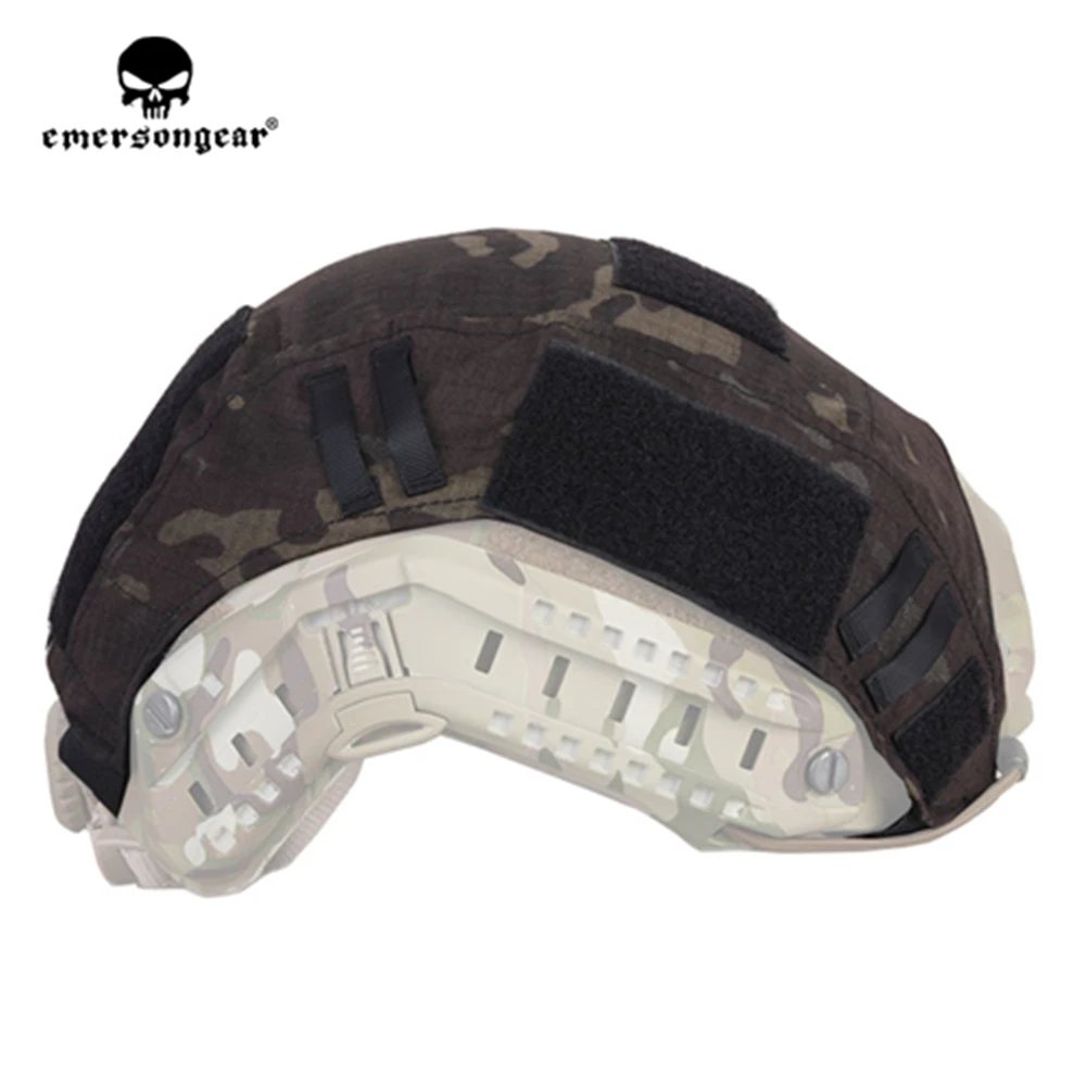 Emersongear Tactical FAST Helmet Cover Hunting Camo Nakrycie głowy Nakrycie głowy z tkaniny Sprzęt ochronny Sport