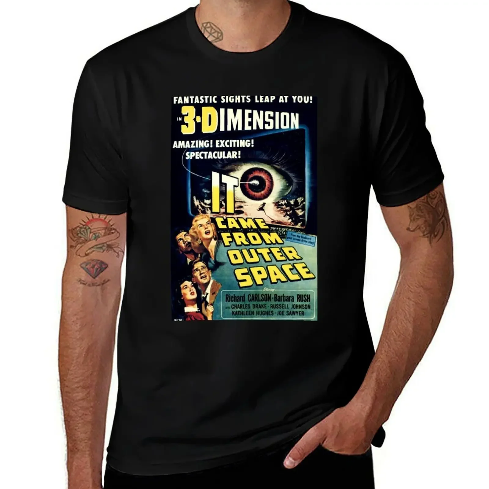 Vintage Movie Posters IT came from outer space T-Shirt T-shirts oversize fashion shirts cute tops t shirts for men pack