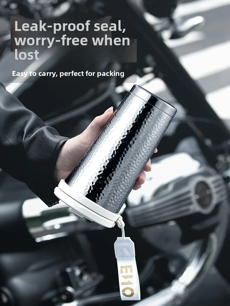 Portable Stainless Steel 316 Insulated Water Bottle Straw Coffee Cup High Aesthetic Value New 2026 Model for Men And Women