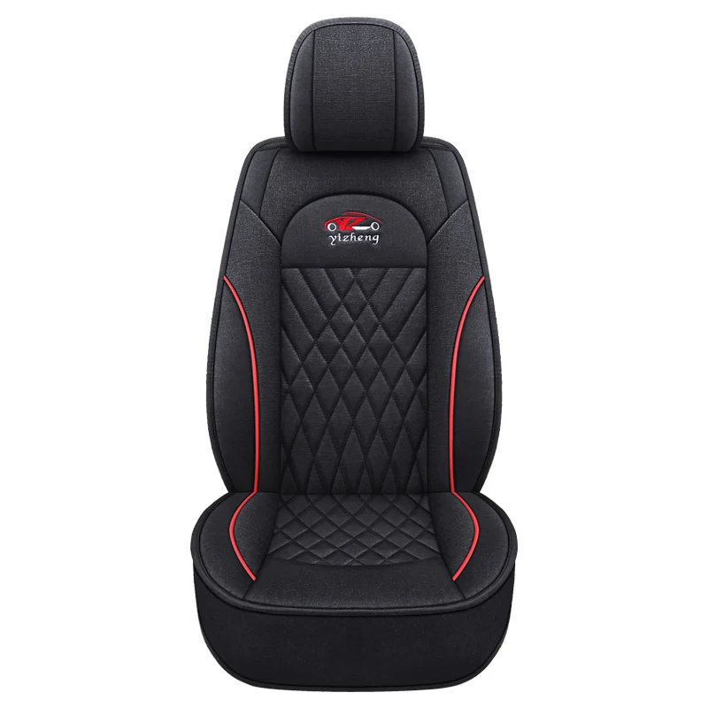 

1pic универсальные чехлы на автомобильные сиденья для Mercedes W205 W203 ML W164 EQB EQC EQE Hyundai i10 i40 I20 Auto Accesorios Flax Breathable