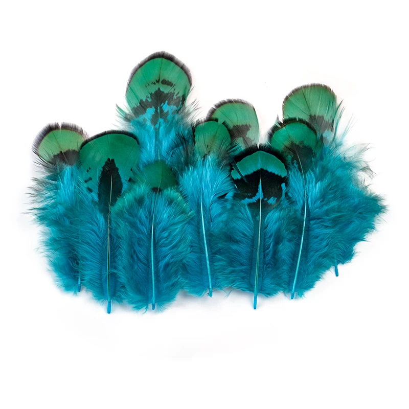 Wholesale Natural Pheasant Tail Feathers For fly tie material crafts Earrings Decor Small Chicken Peacock Plumes Decoration