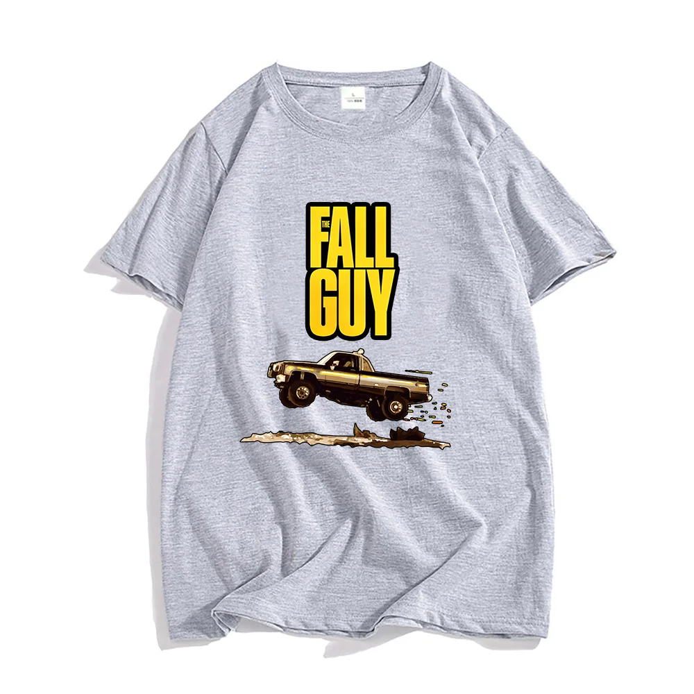 The Fall Guy Movie T-shirts Short Sleeve Cotton Men/Women Tee-shirt Ropa Hombre Hip Hop Streetwear Casual Summer O-neck Tees Top