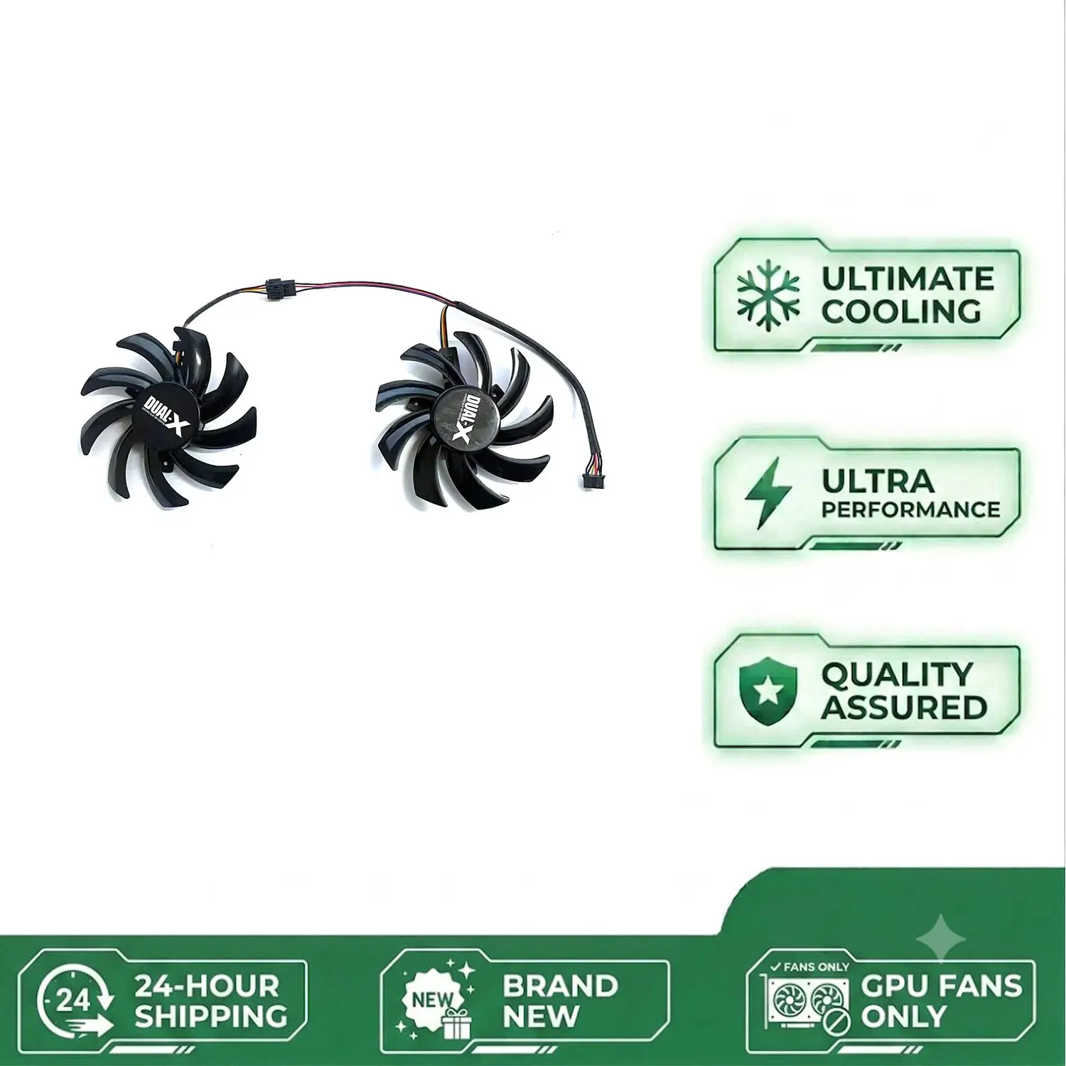 NEW Suitable for Sapphire HD6850 HD6970 HD7870 2G HD7950 HD7970 XFX R9 270X 280X 4PIN 85MM FDC10H12S9-C FD7010H2S GPU fan