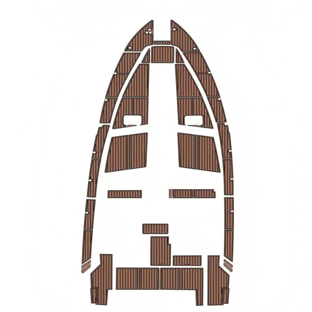 STLF 1991 Sea Ray 39 Express Swim Platform Cockpit Pad Boat EVA Teak Deck Floor Mat SeaDek MarineMat Gatorstep Style Self Adhesi