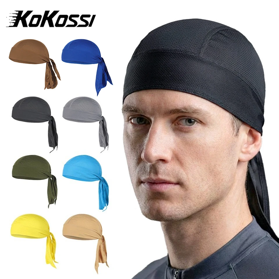 KoKossi Men Quick-dry Pirate Hat Riding Headscarf Breathable