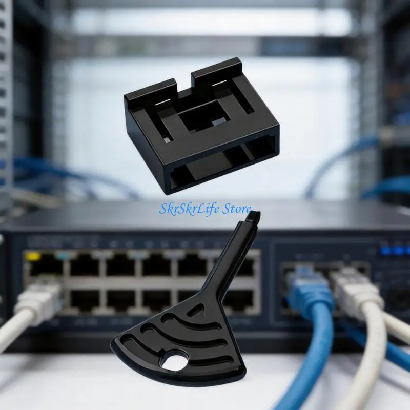 E65E Computer USB Interfaces Blockers Set Of 10 With For Equipment Protections In Public Areas