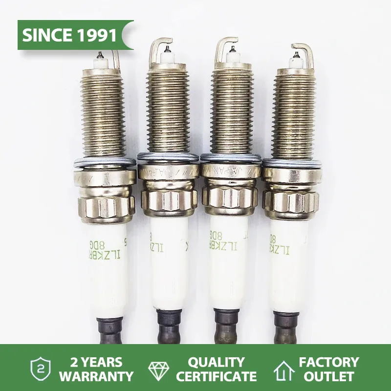 4/8pcs ILZKBR7B8DG 95770 Iridium Spark Plug Candle For Peugeot 207 208 308 3008 CC Citroen C3 C4 C5 DS4 DS5 Cooper MINI Coupe