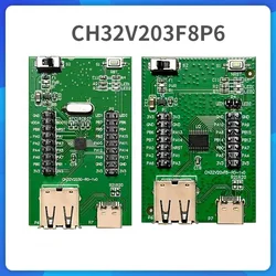 CH32V203F8P6 Evaluation Board CH32V203G6U6 Development Board 32-bit Enhanced Low-Power RISC-V MCU