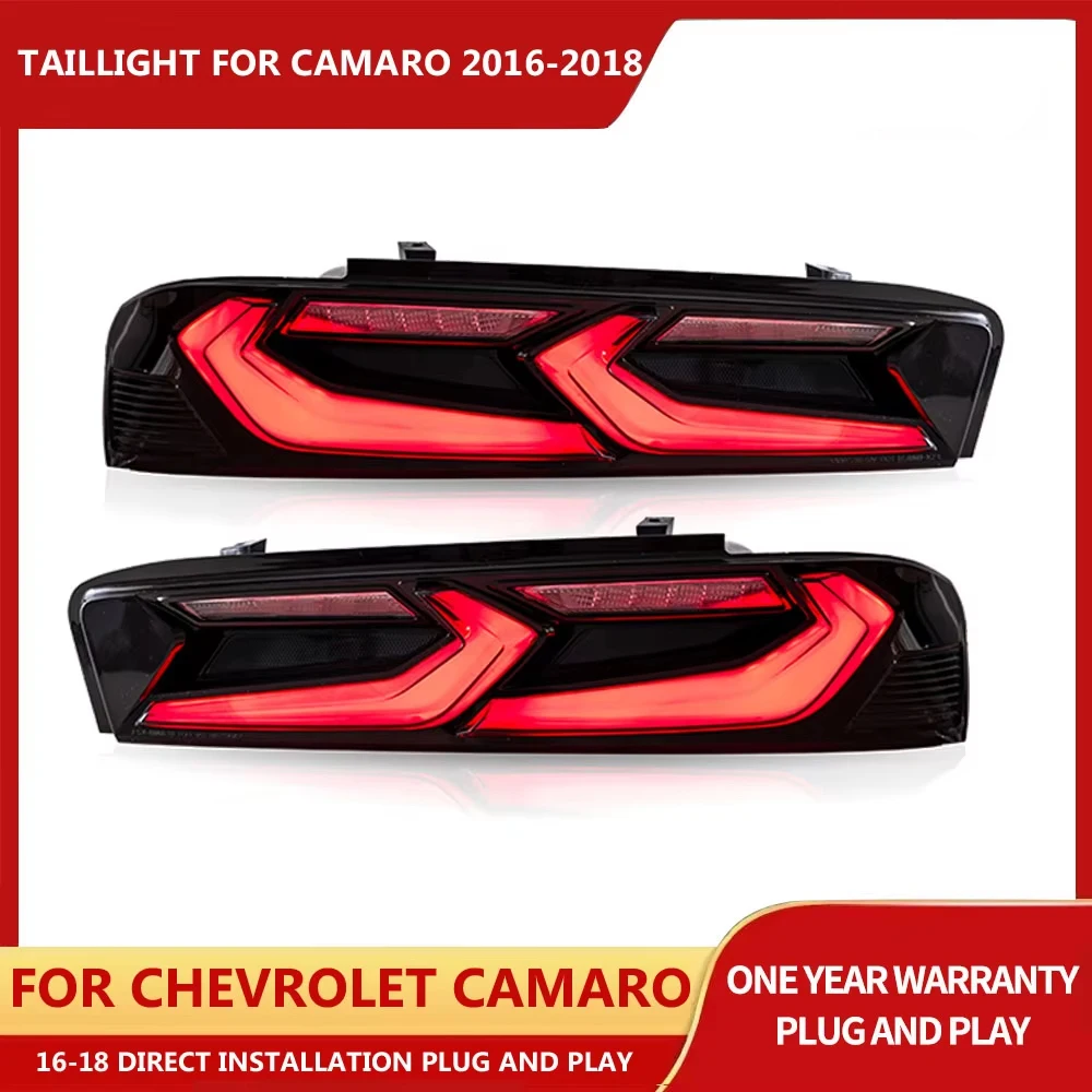 

Taillight Assembly FIT FOR CHEVROLET CAMARO 2016-2018 LED TAIL LAMP LED Running Light LED Brake Light
