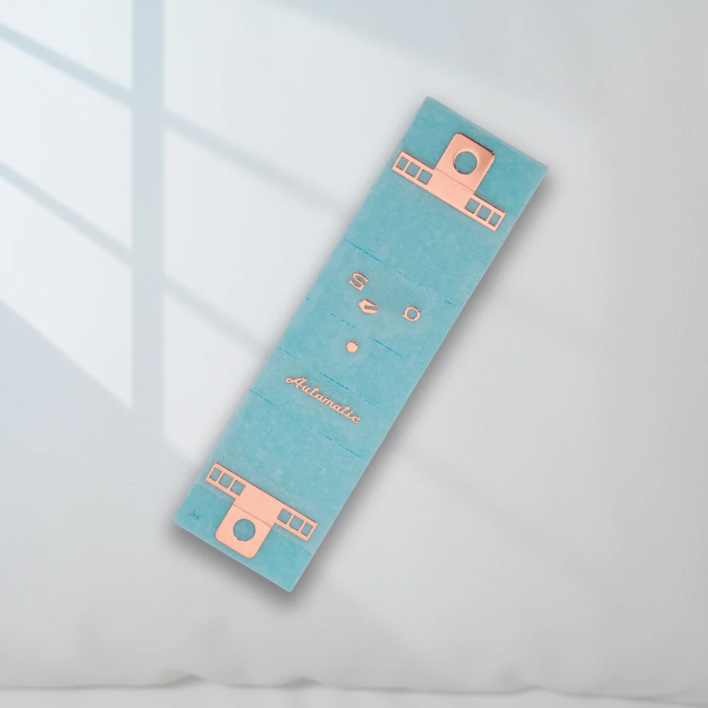 Adesivo in metallo rame nichel con logo SS di alta qualità Strumento di riparazione a quattro colori applicato alla superficie del quadrante da 27 mm-30 mm