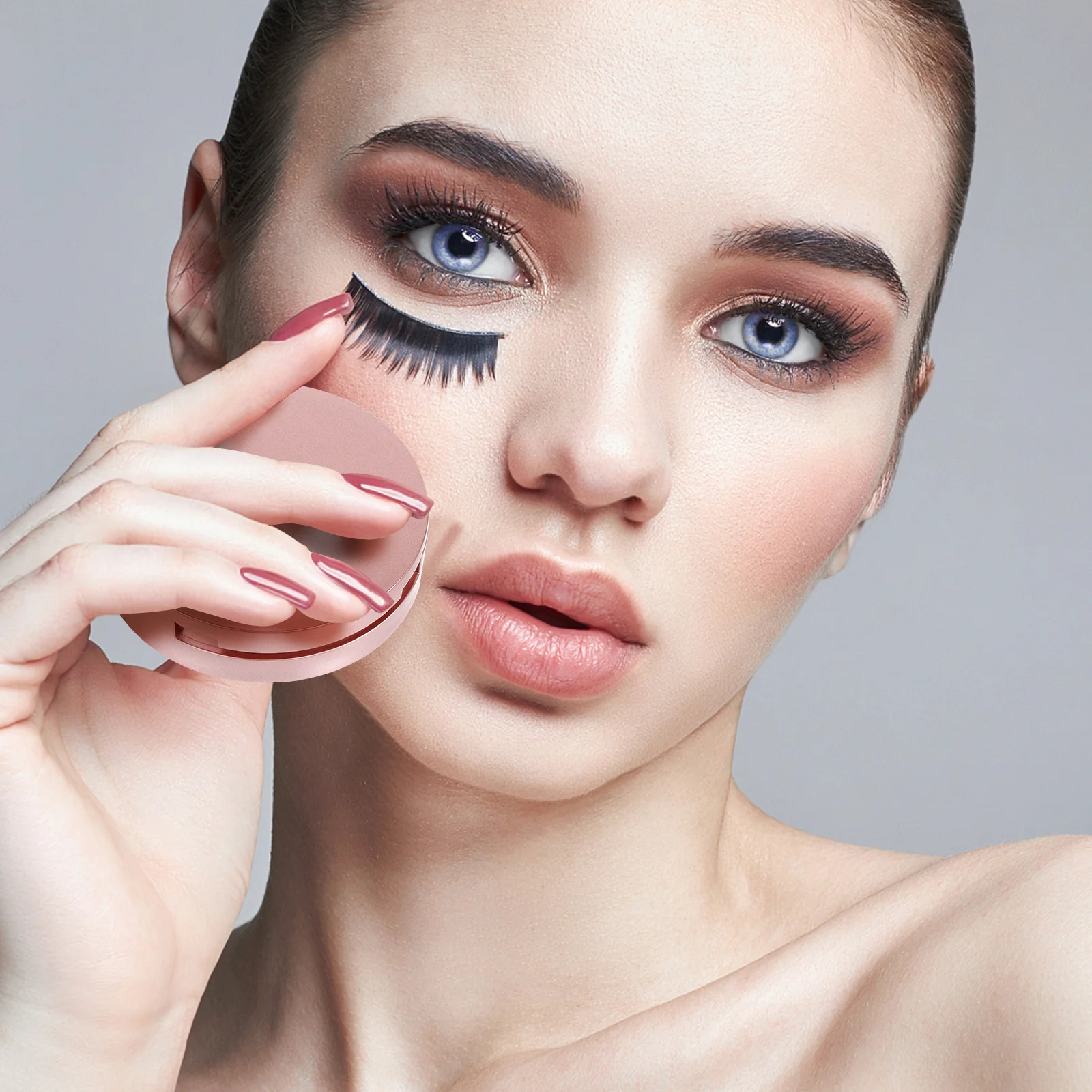 

5Pcs Eyelash Lash Case Double Layer Travel Organizer Box for False Lash Storage Compact Portable Design Eyelash Case