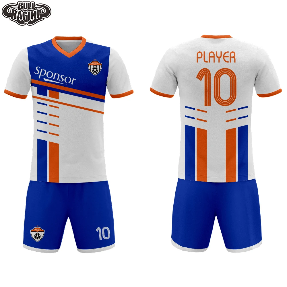 

2023 New Design Soccer Jersey Uniform Custom Team Football Kits