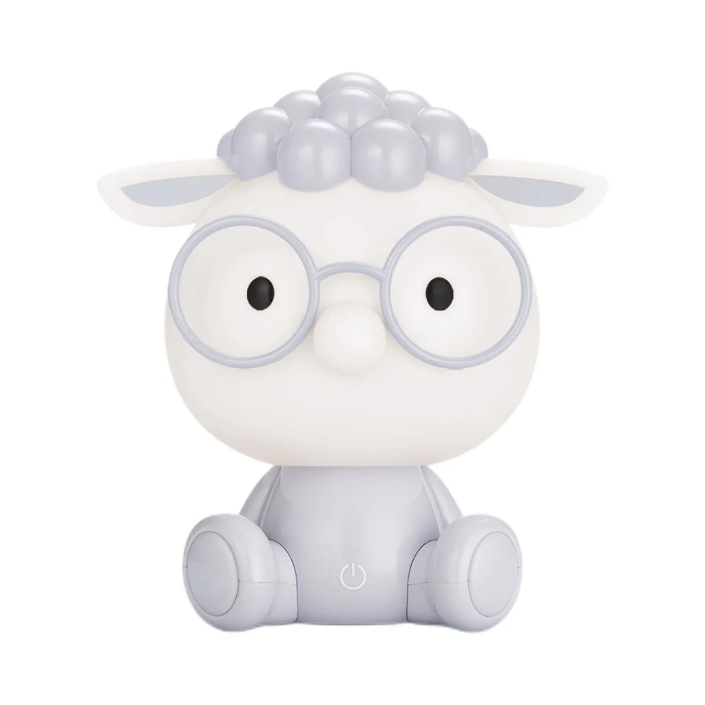 

Night Lights Baby Bedroom Bedside Cartoon Table Lamp Small Night Lamp Baby Children Adjustable LED Feeding Sheep Room Decor