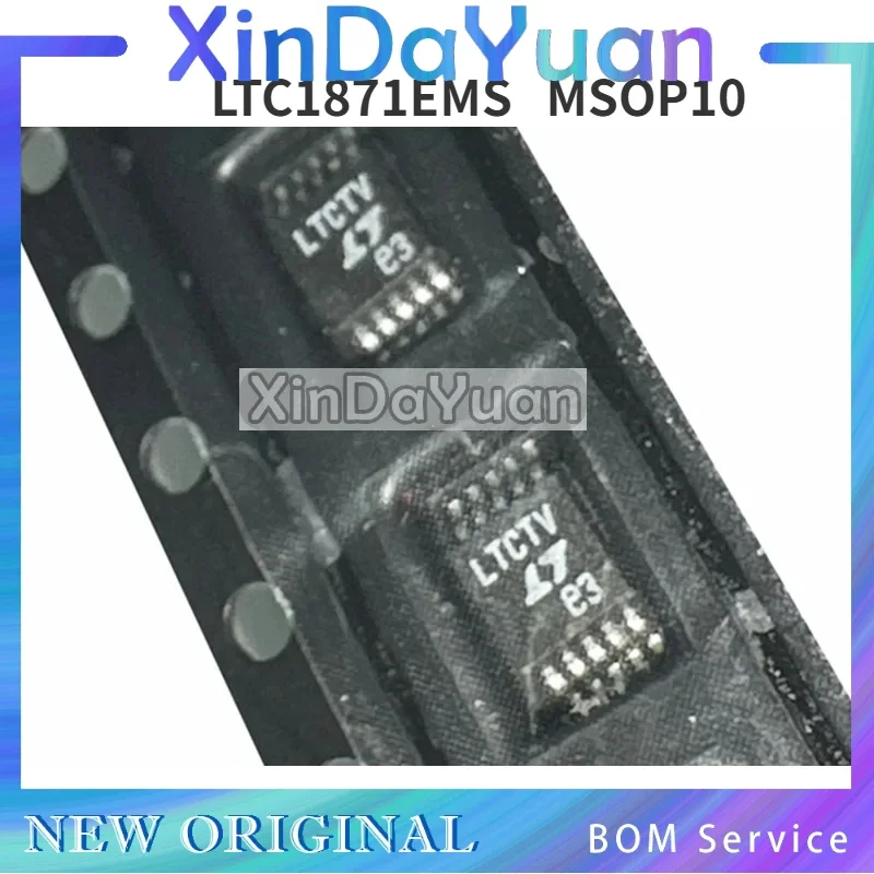 5 pcs LTC1871EMS-1  LTCTV MSOP-10  LINEAR