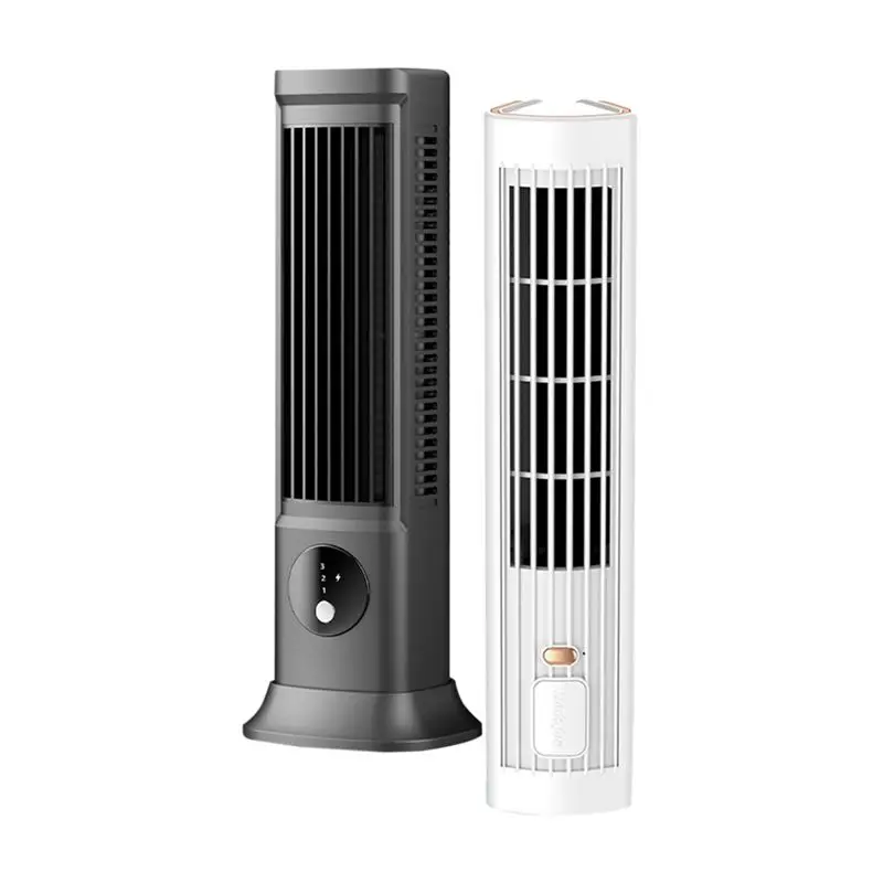 [B25B!】 Cooling Air Conditioner Desk Tower Fan Portable Air Conditioning,Cooling Fan With 3 Speeds Office USB Cooling Fan,2Pack