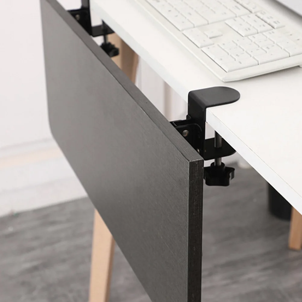 Imagem -06 - Suporte Dobrável para Mesa de Jantar Extensão Desktop Placa Computador Mount Shelf Clip-on Suporte Teclado Ferro Forjado