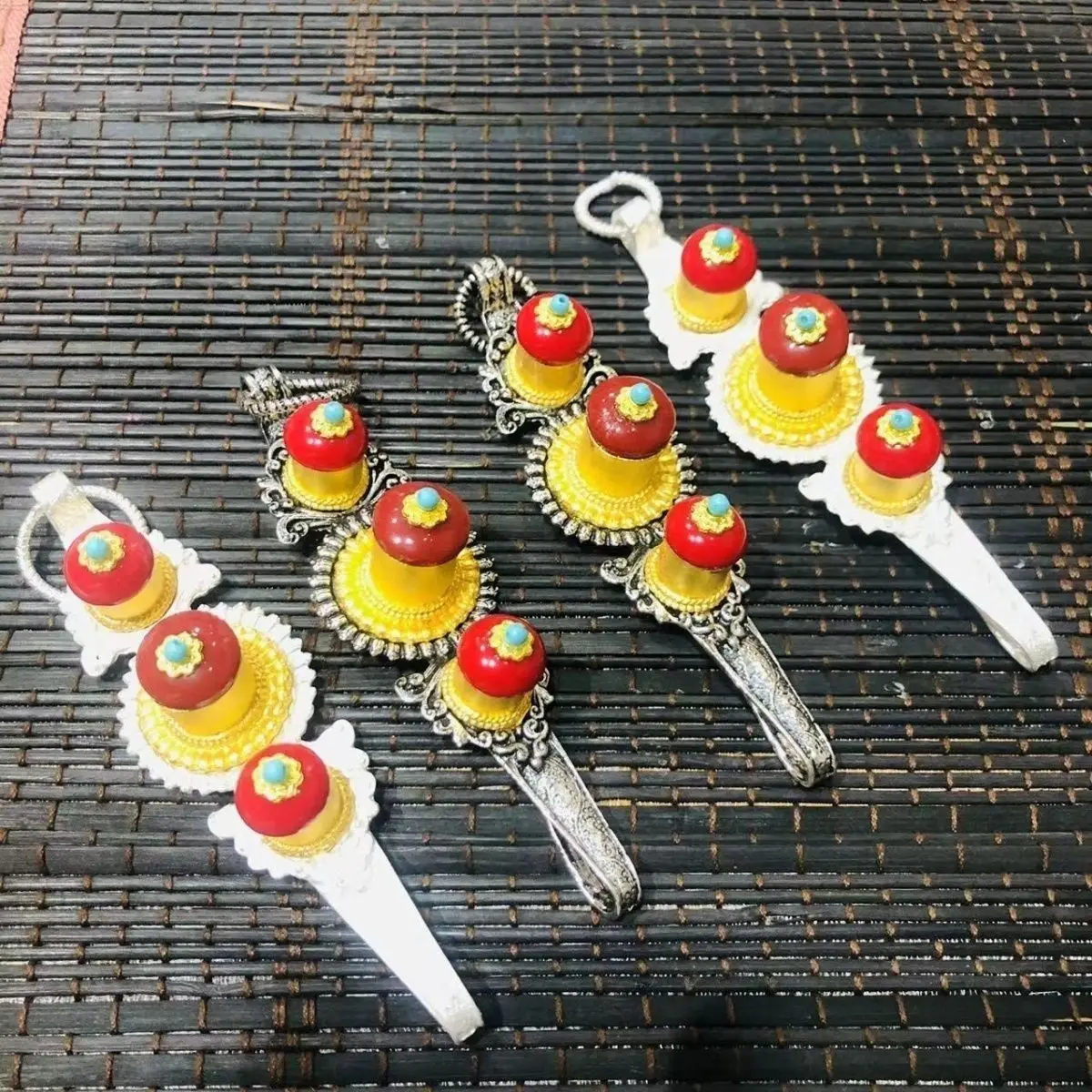 

Популярные тибетские аксессуары для танцев Kangba ручной работы для путешествий, фотографии, аксессуары для волос премиум-класса