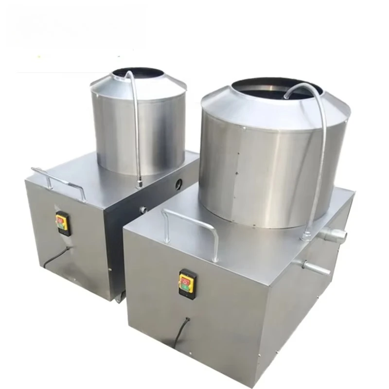 

Large capacity commercial high power commercial carrot peeling machine