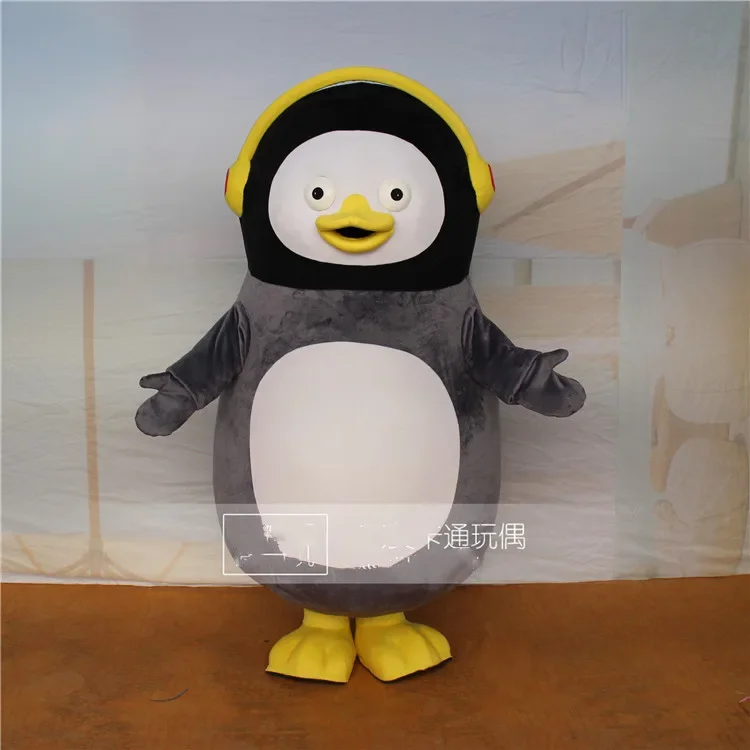 Christmas Penguin Mascot Costume Cute Cartoon Adult Halloween Birthday Party Cartoon Apparel Cosplay Costumes