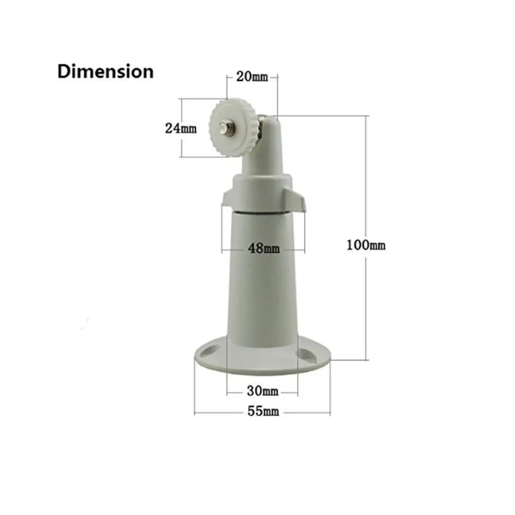 2Pcs Security Camera Wall Mount Adjustable Indoor Outdoor Ceiling Mount Compatible with Arlo Pro Cctv Camera Bracket