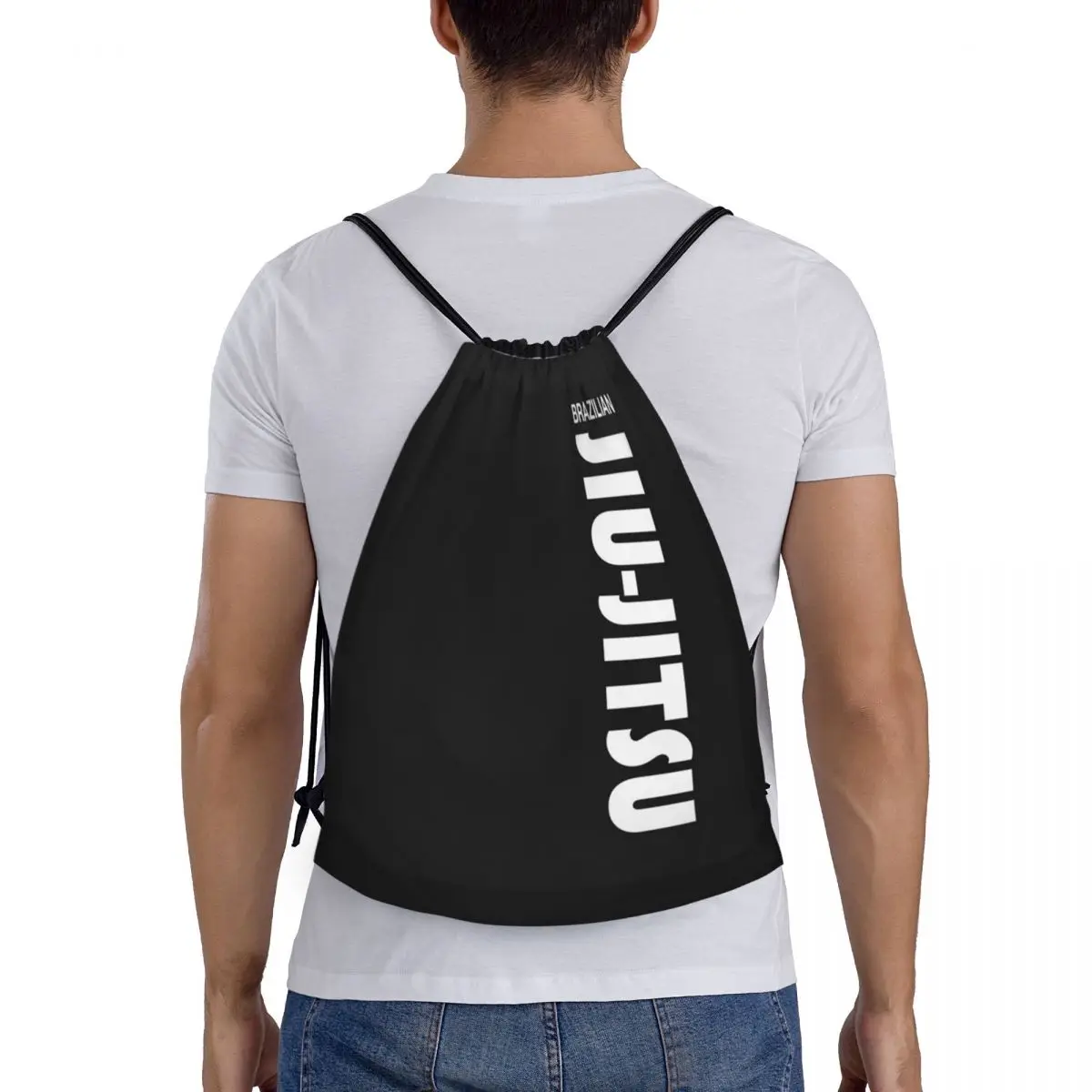 

Brazilian Jiu Jitsu (BJJ) Backpacks Casual Portable Drawstring Bags Storage Bag Book Bags For Travel Students