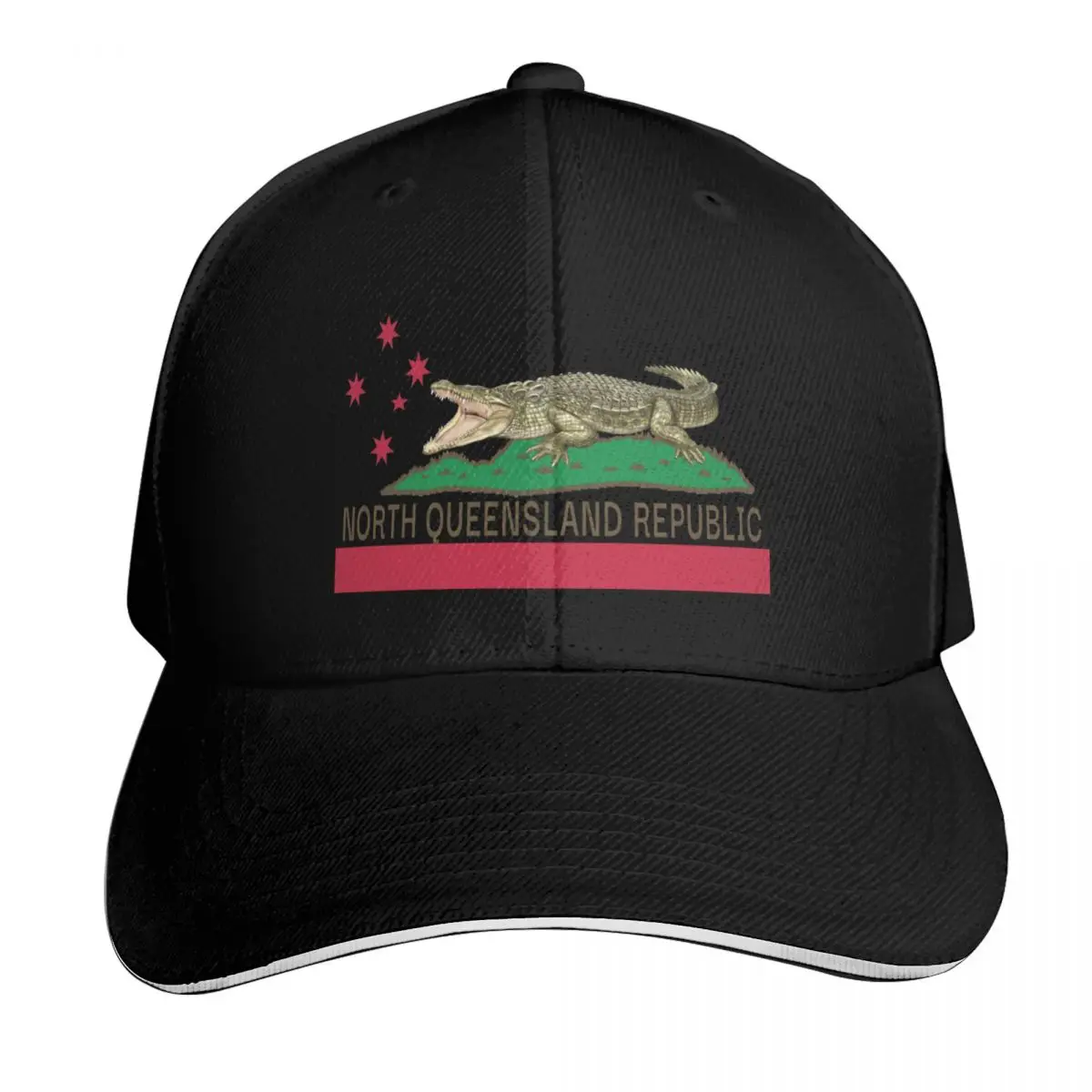 

North Queensland Republic Baseball Cap Military Cap Man Kids Hat Golf Cap Luxury Hat Women's Beach Men's