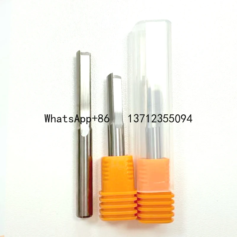 

10pcs 2A 3.175x3.175x17/22mm Two Flutes Straight Slot Milling Cutter CNC Two Dimension Router Bit Wood Working End Mill