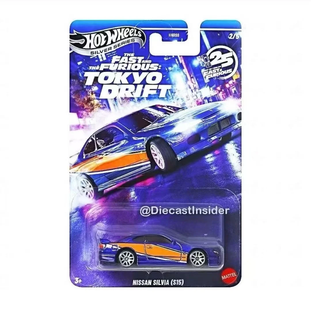 2026 New Hot Wheels Hnr88 Silver Series 25Th Fast & Furious Tokyo