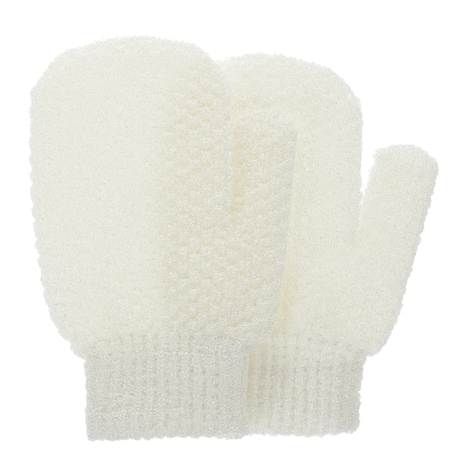 2 قطعة قفازات حمام التقشير الجسم تنظيف قفازات دش قفازات سبا تدليك الجلد تنظيف لوازم حمام ميت دش قفاز