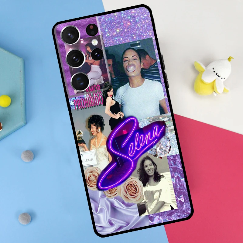 Selena Quintanilla Back Case For Samsung Galaxy S25 S24 S22 S23 Ultra Plus S20 S21 FE S9 S10 S24 FE Soft Cover