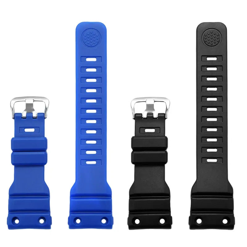 GN1000 GN-1000 Strap TPU Resin Silicone Watch Strap For Casio Marine Series GN-1000/GB/MB Men's Replacement Wristband