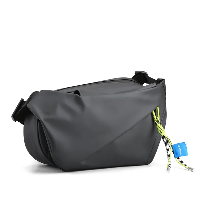 Bolso de hombro de nailon para hombre, bolsa de pecho impermeable para deportes al aire libre, correr, ciclismo, cinturón de gran capacidad, bolsa de viaje para teléfono, bolsas de mensajero