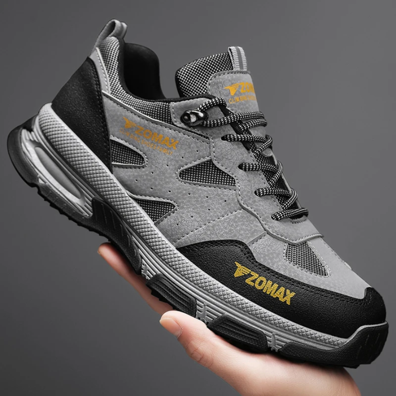 Men's Shoes 2023 New OutdoorHiking Shoes Labor Protection Safety Shoes Men Lightweight Anti-smashing Shoes Zapatillas De Deporte