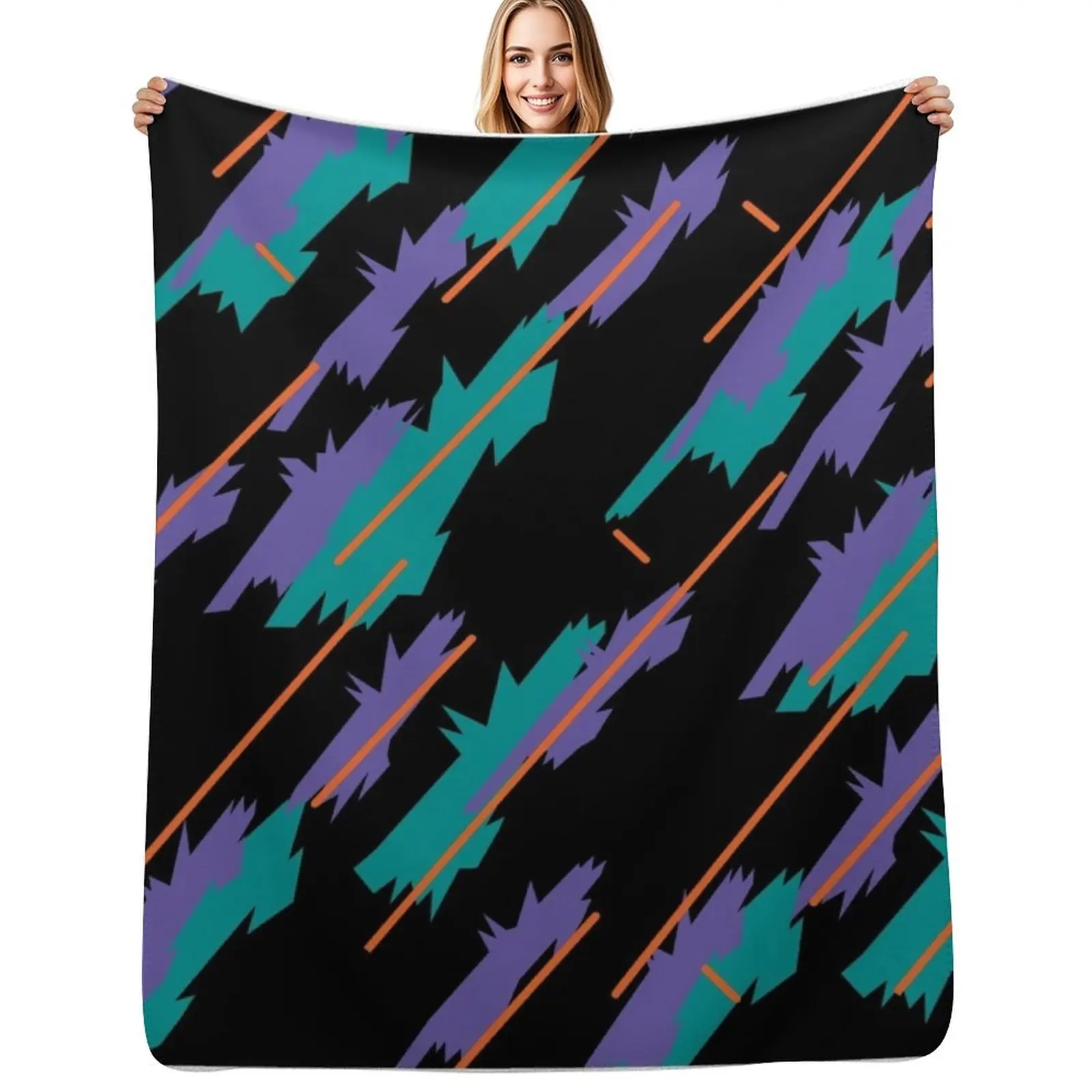 

HKS Tribute Livery Pattern Throw Blanket Cozy Throw Blanket Birthday Gift for Him Her