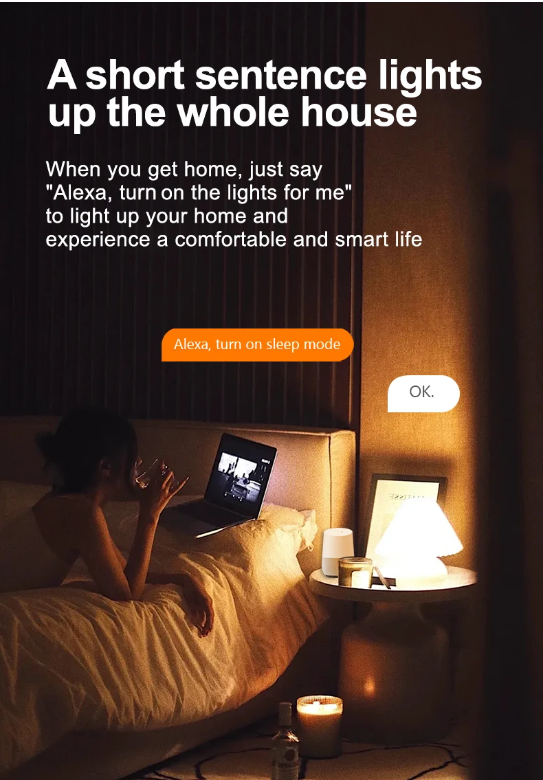 Golden Security Friendly Smart Zigbee 1 2 3 4 8 Way Wall Switch Two-way Voice Control Works with Alexa Google Home APP