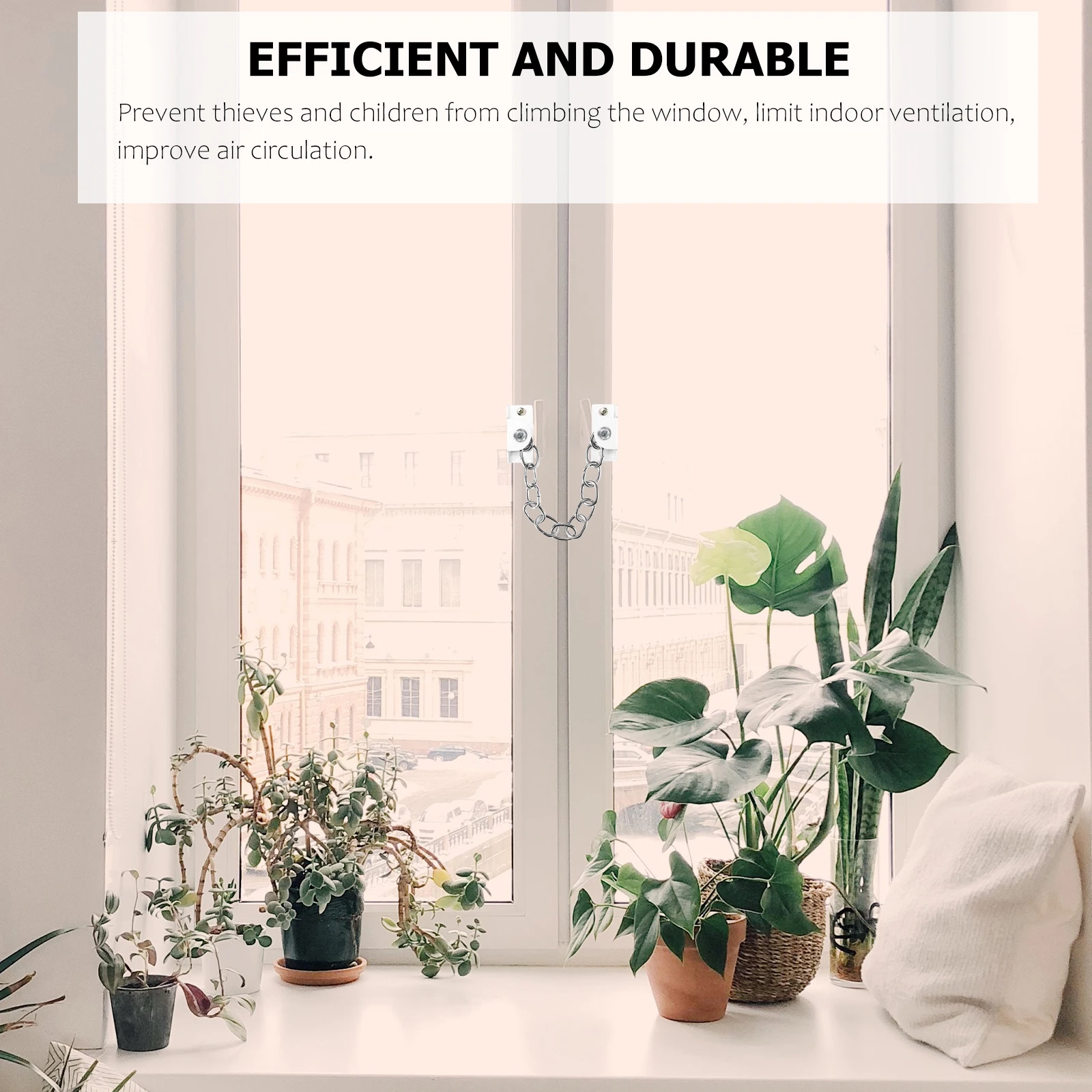 Stainless Steel Lock Safety Chain Limiter Proof Chain Lock Proof Door Security Locks Easy Install Wide Use