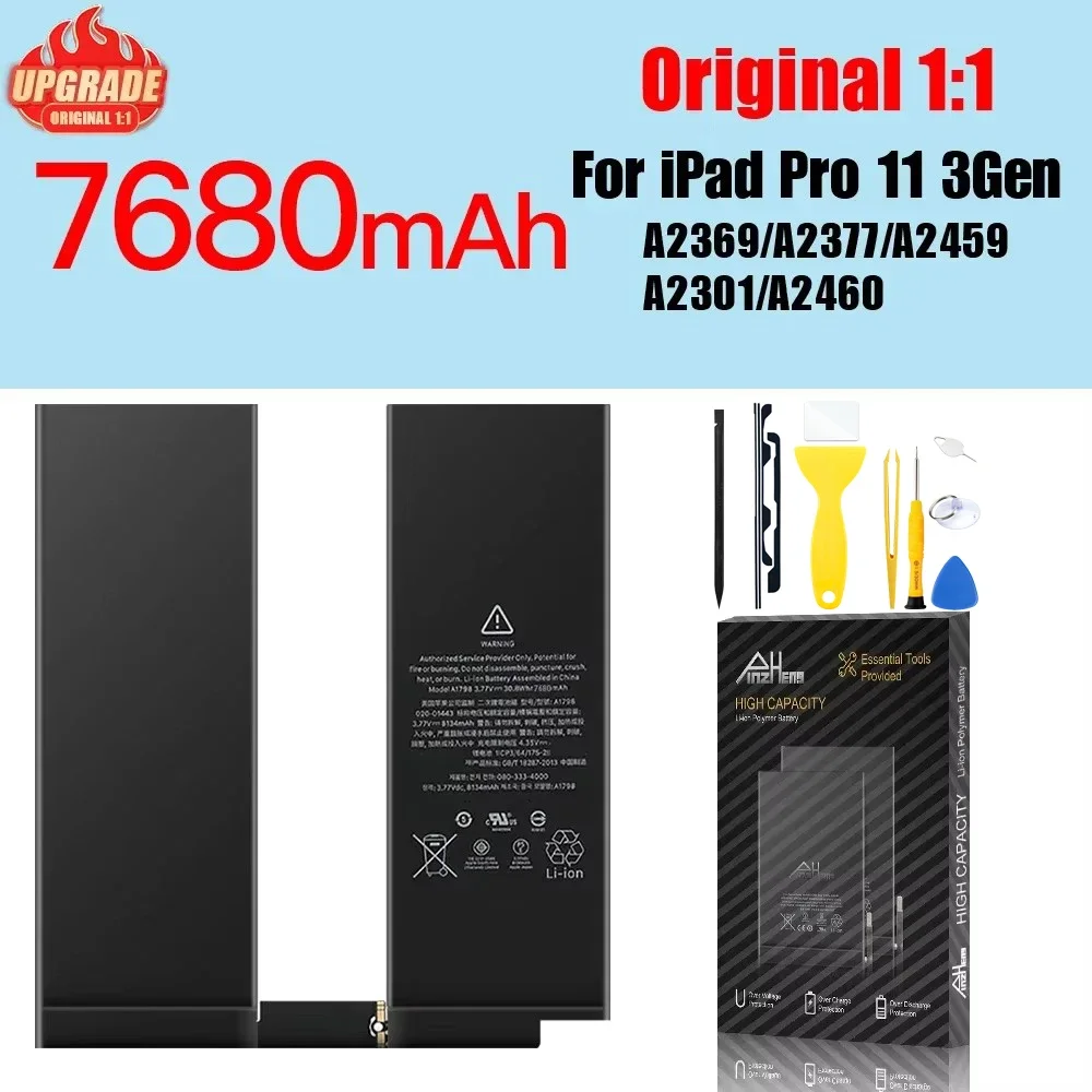 PINZHENG Tablet Battery For iPad 5 6 Air A1484 For iPad Air2 A1474 A1475 A1893 10.2 Mini 2 3 4 5 Pro 9.7 10.5 11 12.9 Battery image 3