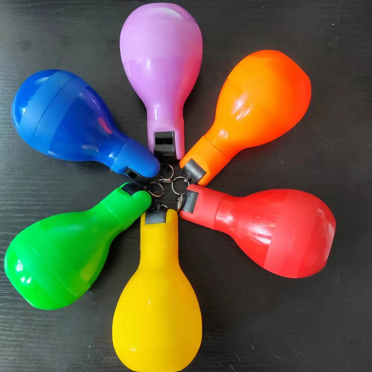 Outdoor Multi-Purpose Hand Squeeze Whistle,Safety Whistles,High Pitch Trainer Whistle for Basketball,Trekking,Campaign,Hiking