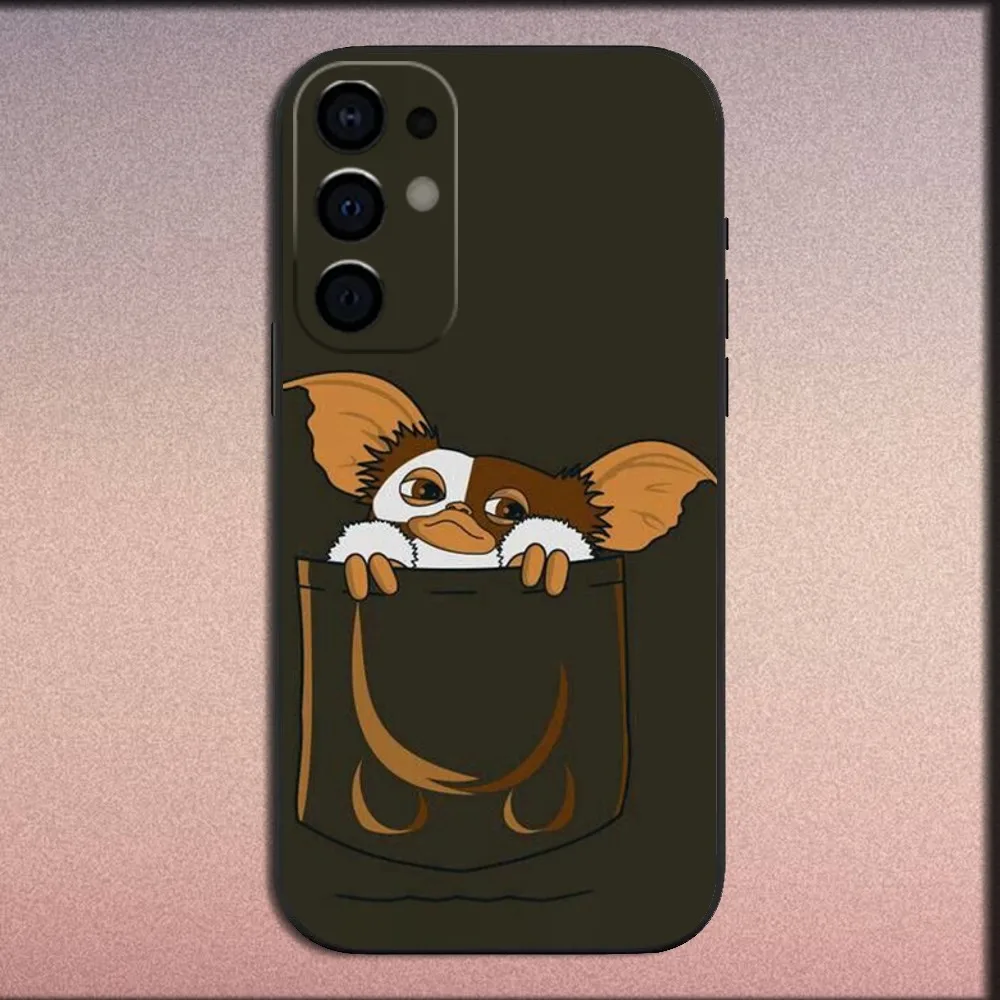 Cute G-Gremlins Gizmo Phone Case For Samsung S25,S24,S21,S22,S23,S30,Ultra,S20,Plus,Fe,Lite,Note,10,9,5G Black Soft Cover