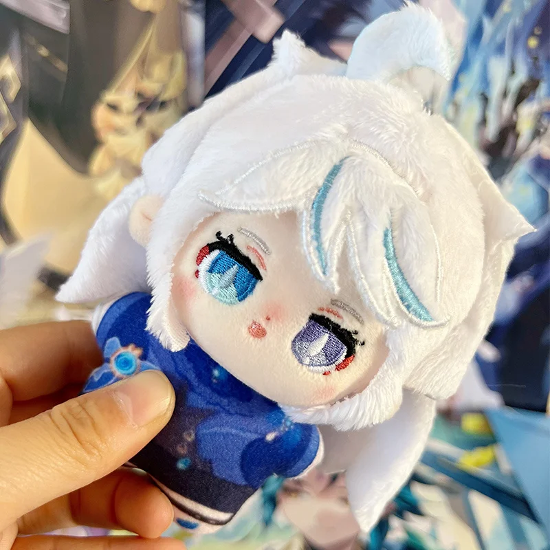 10CM Genshin Impact Plüschpuppen Kawaii Furina Focalors Zhong Li Xiao Raiden Shogun Gefüllte Plüschtiere Cartoon Figur Spielzeug Geschenk – Detail 14