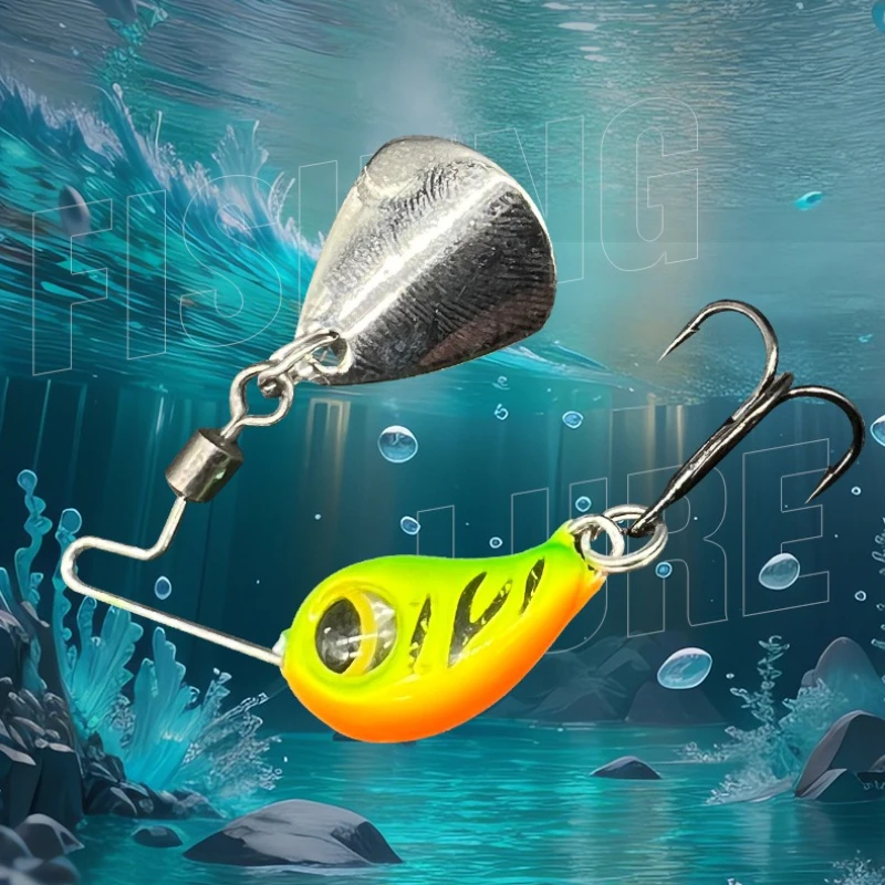 

Микро-приманка, композитный блесна, белая полоска, красные глазки, верхний рот, пресноводная универсальная искусственная приманка Topmouth