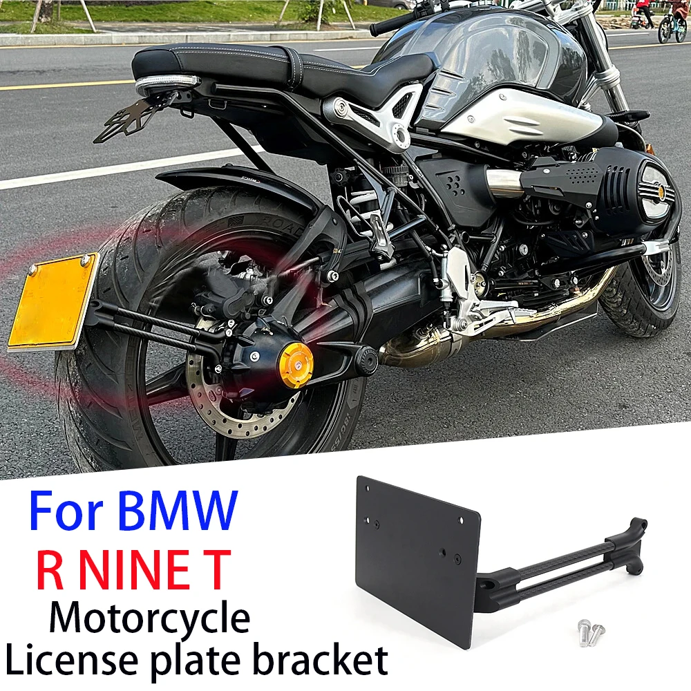 

New Motorcycle Accessories License Plate Holder Registration Bracket For BMW R9T Pure RNINET Urban G S RNINE T Scramble Racer