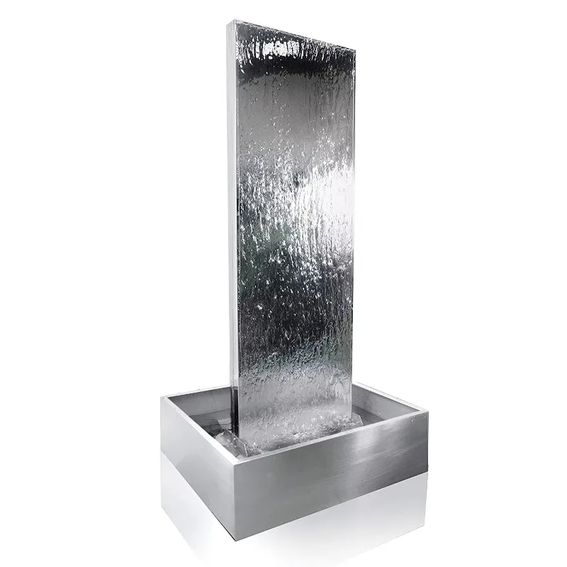 Hot-selling garden stainless steel water nozzle exterior decoration falling water fountain